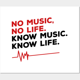 No music, No life (2) Posters and Art